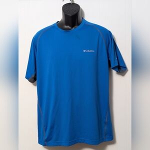 Men's Columbia Omni-Freeze Zero Sweat Vibrant Blue Size Large
